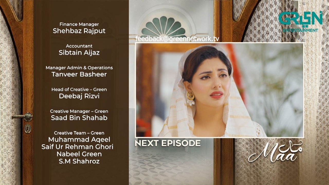 Maa Episode 35 ( Teaser ) 10th March 2026 | Aina Asif - Ahmed Rafique - Sunita Marshall | Green TV