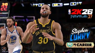 Mc Stephen Curry Gsw Mycareer Chef Curry Greatest Shooter Build 99 Nba2K26 Jumpman 27