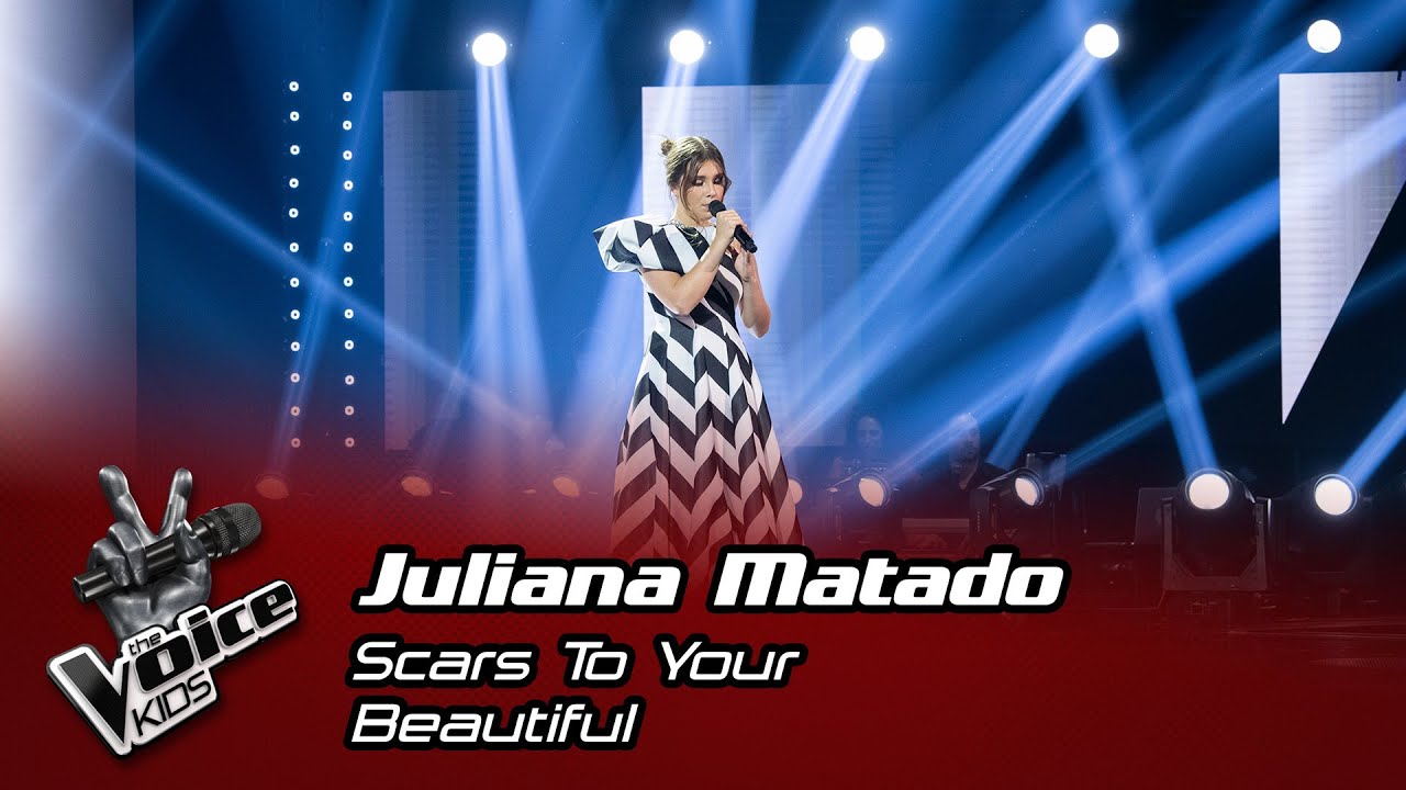 Juliana Matado   Scars To Your Beautiful  2 Gala  The Voice Kids Portugal