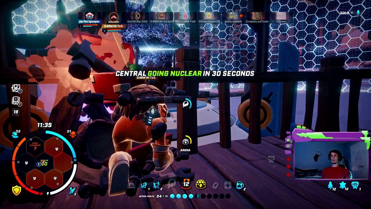 Most Entertaining Darwin Project Director, and he has a MAJESTIC VOICE!!