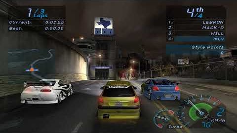 NFS Underground 1 - National Rail Knockout