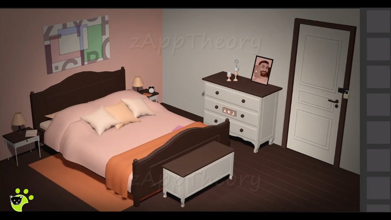 Pink Bedroom Escape [Andre RoomEscapeMaker] Escape Game Full
