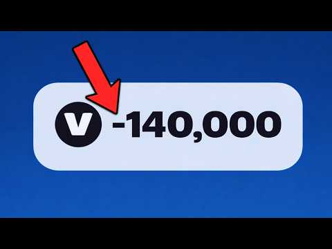 I Accidentally Lost 140,000 V-bucks 😭