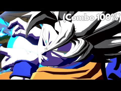 Dragon ball fighterz-Goku (Super Saiyajin)-(Combo 100%)