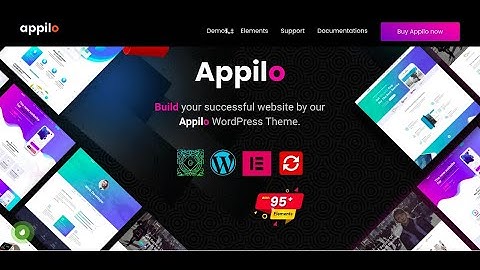 Appilo - Mobile App Landing Page WordPress Theme | App Download Website