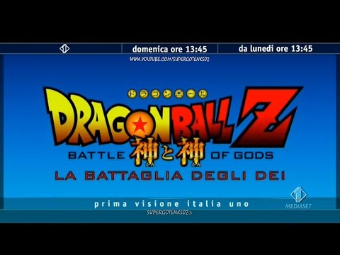 Promo Dragon Ball Z: La battaglia degli Dei - Domenica alle 13:45 in 1ªTV su Italia1 [FULL-HD]