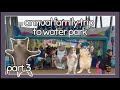 PART 3 !Cat family road trip to water park with best friend! -silly cat stories- PART 3