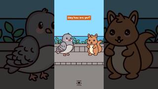 How I’m Feeling 🐦 Birdie & Squirrel | Relatable Animation Meme | Original Audio: @itschrisandalex