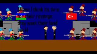Turk Azerbaijan vs Armenia Russia Greece assyria syria