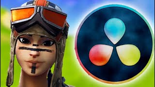 The BEST Fortnite Montage Made With DeVinci Resolve! (Free Editing Software)