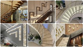 Stair Marble Designs Latest 2023 | Stair Railing Designs | Stair Grill designs | Stair Lightings