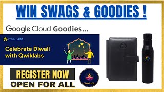Diwali with Qwiklabs 2021 | Qwiklabs Challenge and Free Goodies | Google Cloud FREE SWAGS & GOODIES