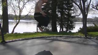 Jake Trampoline Tricks - 5 years old. JakeTrampoli