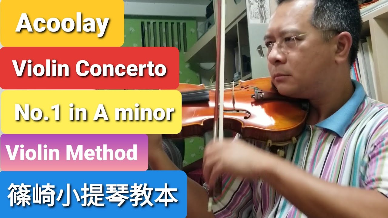 Violin Concerto No.1 in A minor by J.B.ACOOLAY (Allegro moderato