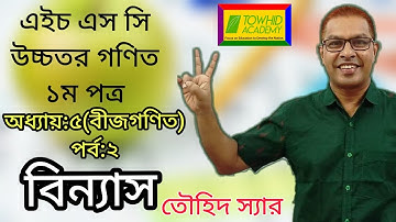 HSC H Math 1st Paper  Chapter 5 : Permutation | Part -2