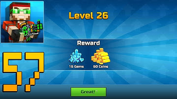 Pixel Gun 3D - Gameplay Walkthrough Part 57 - Level 26