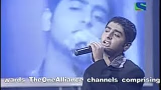 Video thumbnail of "Aye Chand Teri Chandni Ki Kasam ❤️ Young Arijit Singh Live At Fame Gurukul | Soulful Voice Ever 🥺"