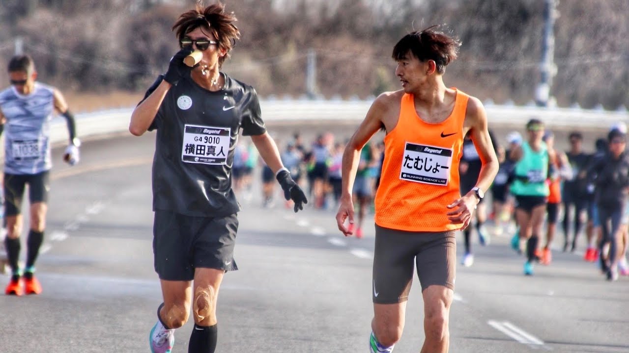 【神回】元800mオリンピック選手が初マラソンで3時間切りを目指す！涙と感動の42.195km【横田真人】【たむじょー】