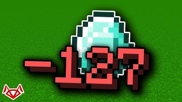 how I got NEGATIVE Minecraft Items
