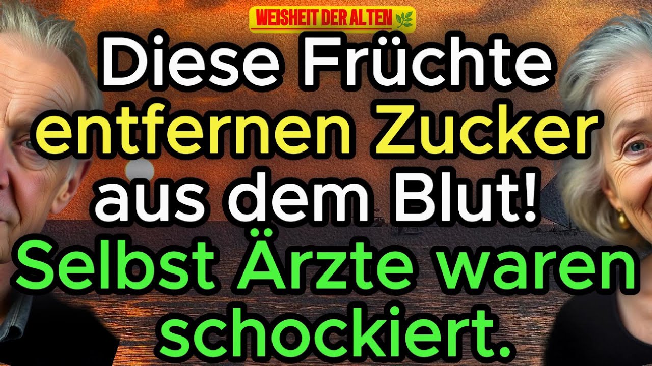❗ Senioren, 6 unglaublich süße und gängige Früchte, die helfen, Diabetes zu bekämpfen
