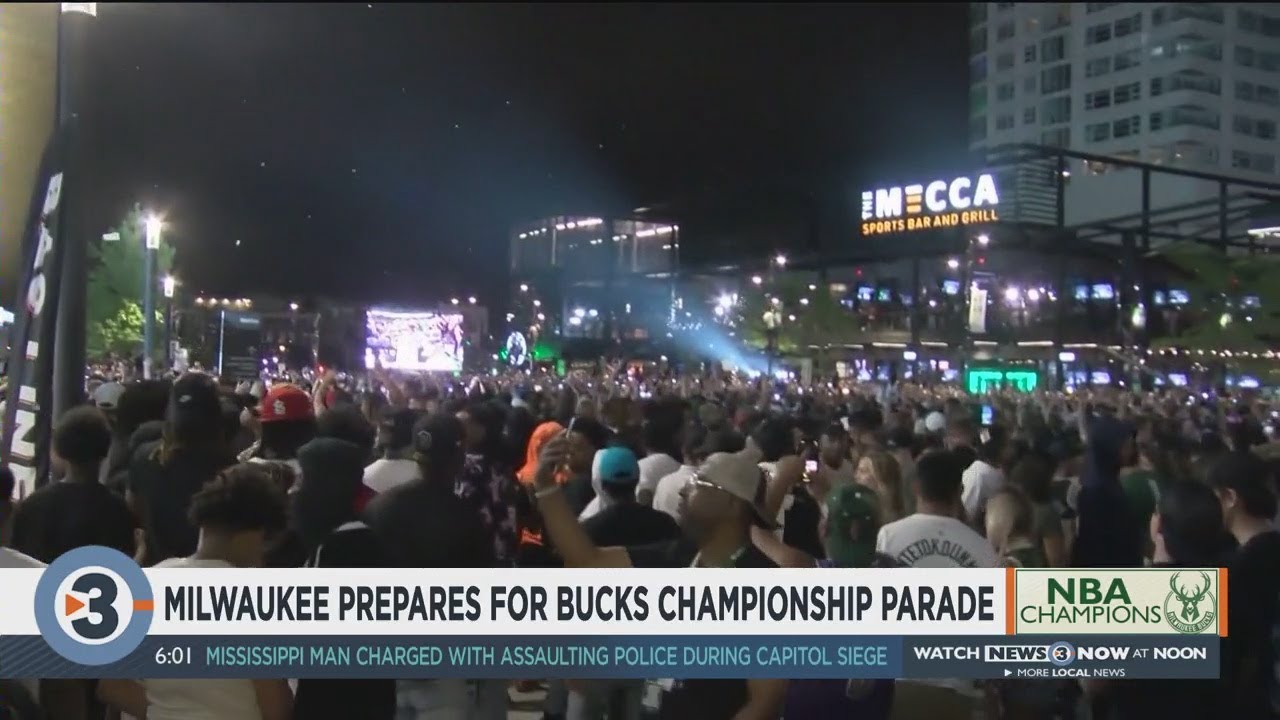 In the 414: Milwaukee prepares for Bucks championship parade