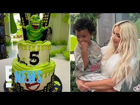 Kim Kardashian Celebrates Son Psalm's 5th Birthday With EPIC Ghostbusters Themed Party | E! News