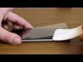 How remove and reinstall used tempered glass film screen protector. iPhone 6 tutorial.