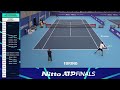 2025 Nitto ATP Finals Live Practice Stream: Court 2