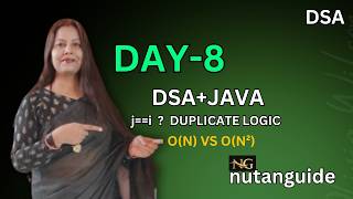 Day-8| Remove Duplicate From SORTED Array | O(N)  VS  O(N²) Explained