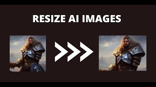 Easy Way To Resize AI Images for Free (Jasper Art + Adobe)