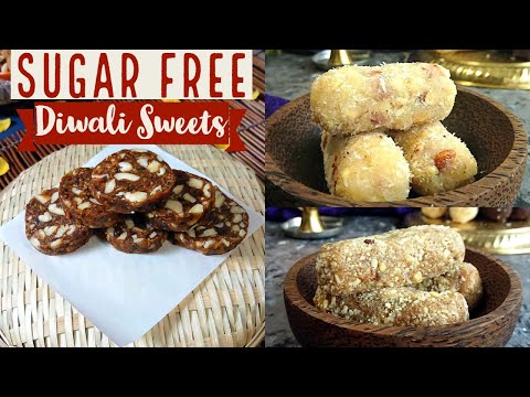 sugar-free-diwali-sweets-recipes-|-diwali-special-recipe-|-diabetic-recipes-|-healthy-sweets-recipe