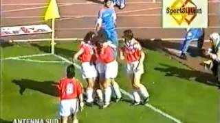Bari vs. Fiorentina 1994-1995 Protti bicycle kick goal