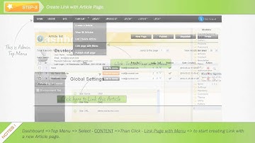 Eicra.com - How to link a Menu with a Content or Extension page.avi