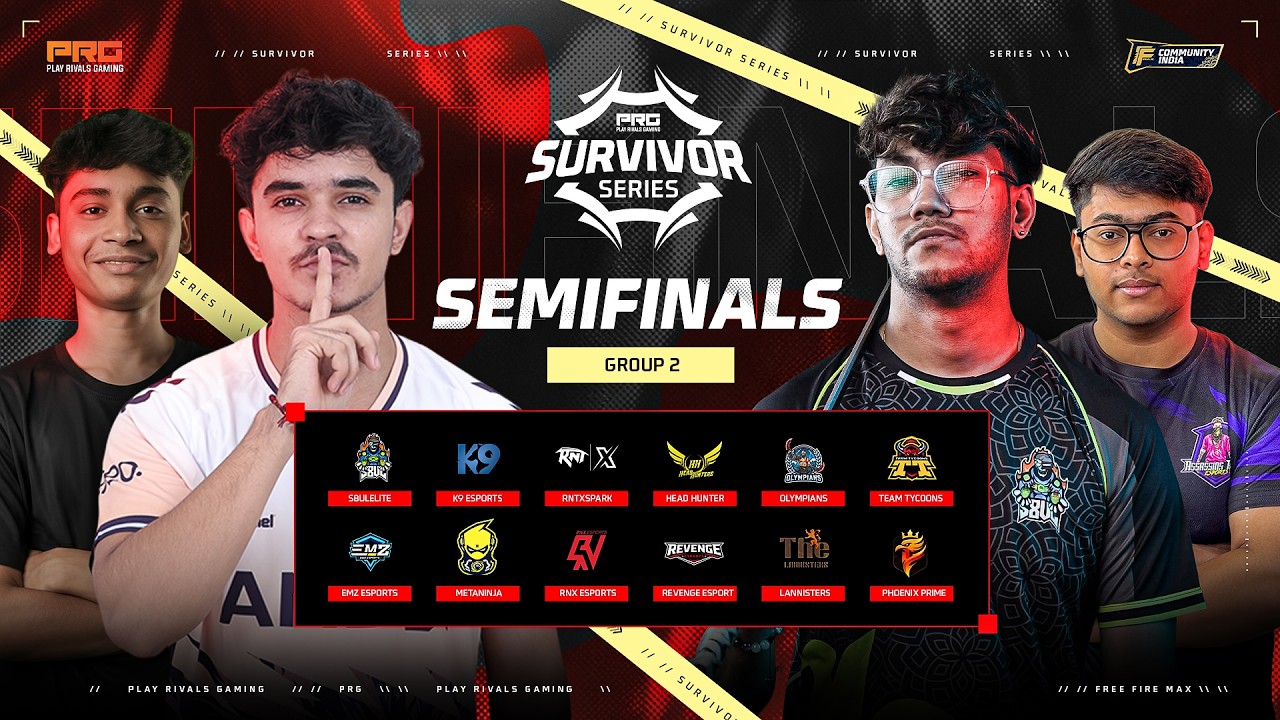 PRG Survivor Series S1 | Semi-Finals DAY 2