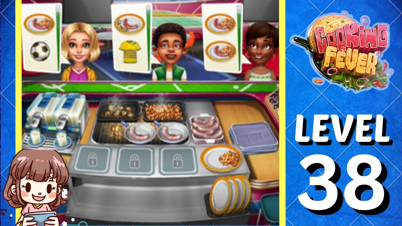 Cooking Fever Sports Bar Level 38 | No Boosters ⚽🍺