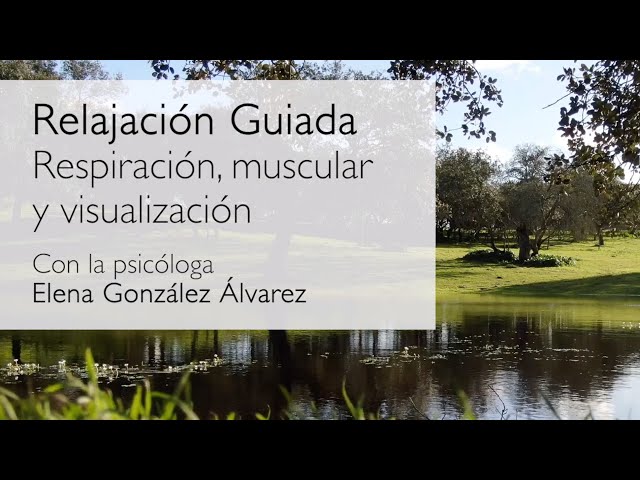 Relajación Guiada. Respiración, muscular y visualización.