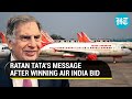 Why Ratan Tata said 'welcome back' to Air India after Rs 18,000 crore winning bid: The JRD Tata link