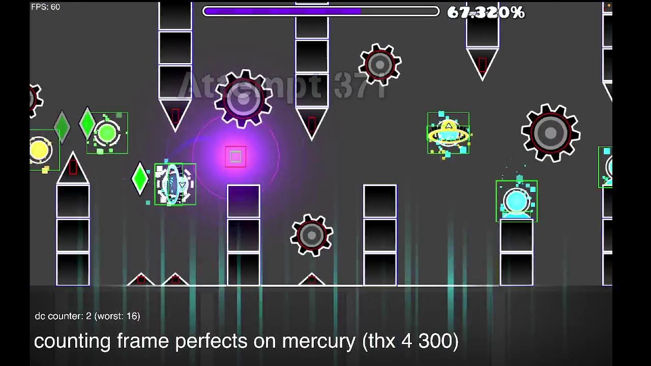 counting frame perfects on Mercury (Stream #3.3)