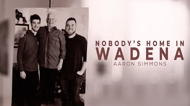 Aaron Simmons - Nobody's Home in Wadena (Official ...