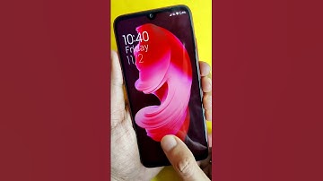 How To Set Display Fingerprint Lock In Low Device | Mobile Ke Display Par Finger Print Lock #Shorts