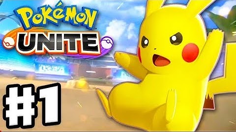 Pokémon unite gameplay walkthrough part 1