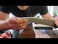 Как заточить нож!? How to sharpen a knife!? (USE ENGLISH SUBTITLES)