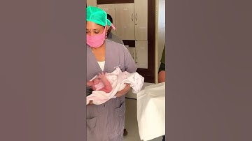Thumbnail of Daddy Holds his newborn baby for the first time | #shorts #newborn #firsttime #baby #father #dada
