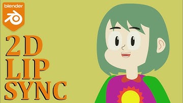 2D LIP SYNC ( BLENDER 2.91 )