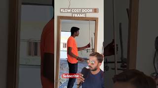 Low Cost Plywood Door Frame 😱 | सस्ती और मजबूत चौखट कैसे बनाएं #shorts #viral #doors