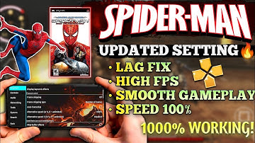 🔥Spider Man Web Of Shadow Ppsspp Best Settings For Android | Spider Man Web Of Shadow Ppsspp