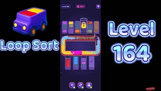 Loop Sort Level 164 Walkthrough 🚚 | Truck Puzzle Challenge | Mini Boss