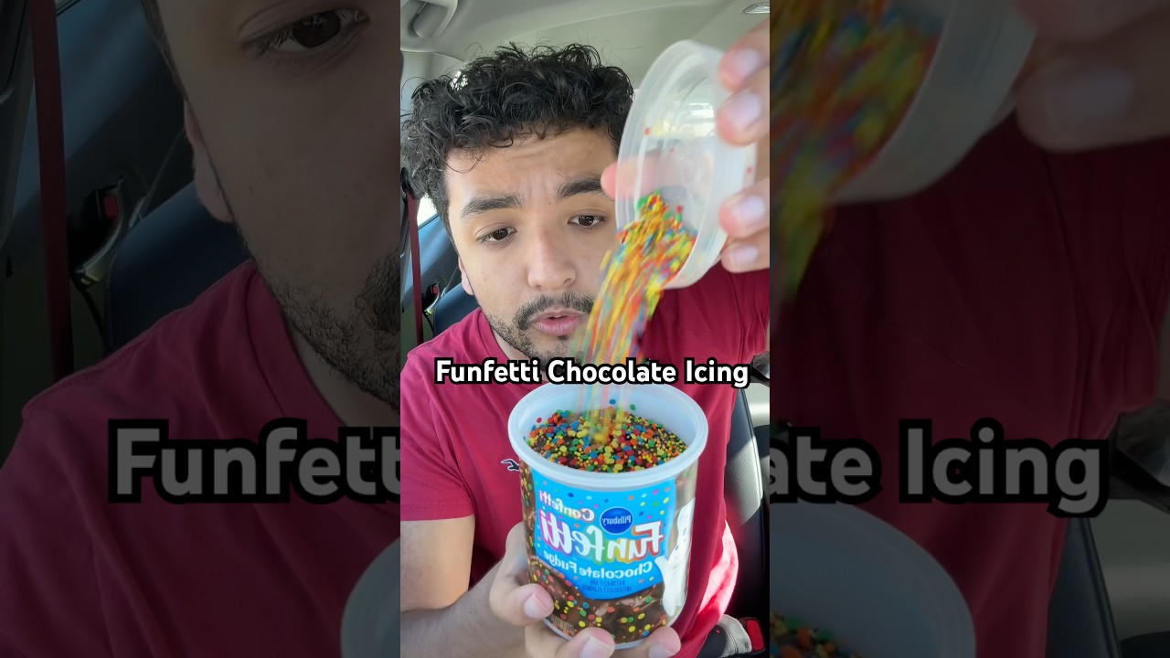 Funfetti Chocolate Icing Mukbang 