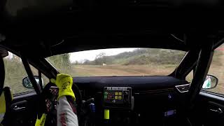 Onboard Clio Rally4 - Rallye Terre des Causses - ES9 / Quentin Ribaud & Mélissa Declerck