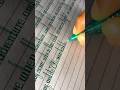 Beautiful handwriting practice in English | #handwriting #youtubeshorts #handlettering